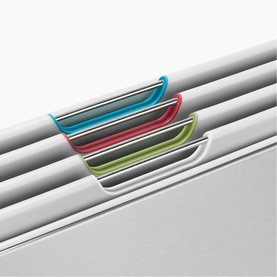 Folio&trade; Steel Four-Piece Chopping Board & Case Set