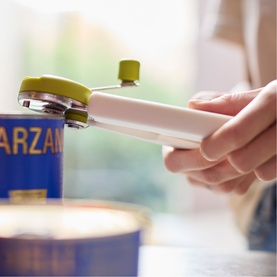 GoRound&trade; Easy-Open Can Opener