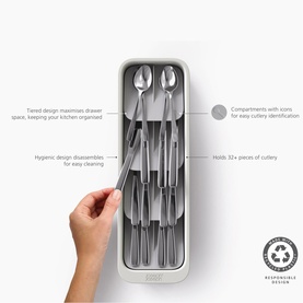 DrawerStore&trade; Tiered Cutlery Organiser