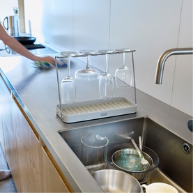 DrySmart Wine Glass Drying Rack