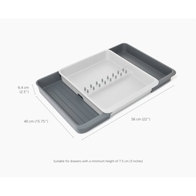 DrawerStore&trade; Expanding Utensil & Gadget Organiser