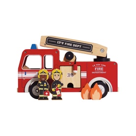 Fire Engine with Firefighters Playset