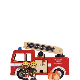 Fire Engine with Firefighters Playset