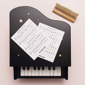 Grand Piano Wooden Toy