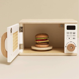Microwave Wooden Playset