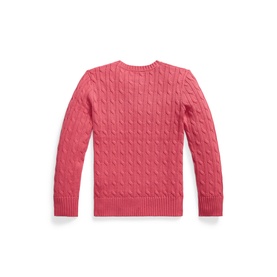 Polo Player Logo Cable-Knit Sweater
