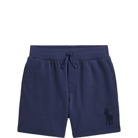 Polo Player Logo French Terry Shorts