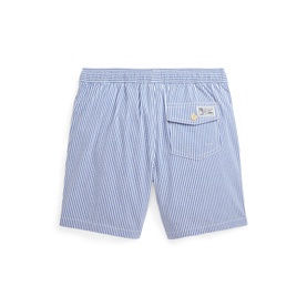 Traveler Stretch Seersucker Swim Shorts