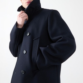Andy Double-Breasted Peacoat