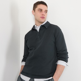 Three-Button Casual Polo Shirt