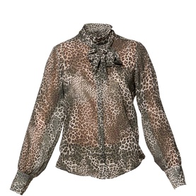 Anastasia Leopard Print Blouse