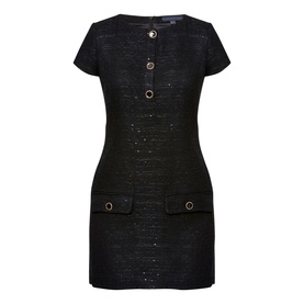 Anouska Boucl&eacute; Mini Dress
