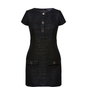 Anouska Boucl&eacute; Mini Dress