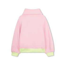 Sequin Embellished Zip Sweatshirt