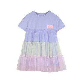 Logo Tulle T-Shirt Dress