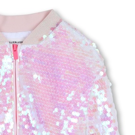 Sequin Bomber Jacket