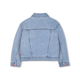 Gemstone Studded Denim Jacket