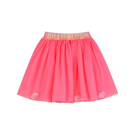 Tape Logo Embellished Mini Skirt