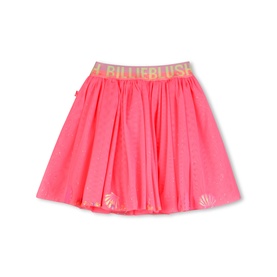 Tape Logo Embellished Mini Skirt