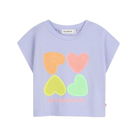 Glitter Heart Graphic T-Shirt