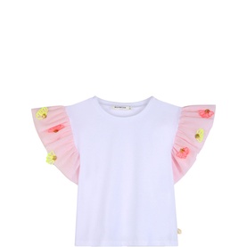 Embroidered-Detail T-Shirt