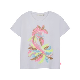 Sequin Flamingo T-Shirt