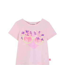 Floral Sunglasses Graphic T-Shirt
