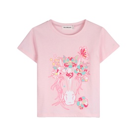 Floral Horse Graphic T-Shirt