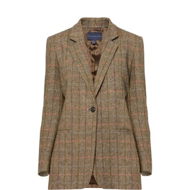 Cassie Herringbone Blazer