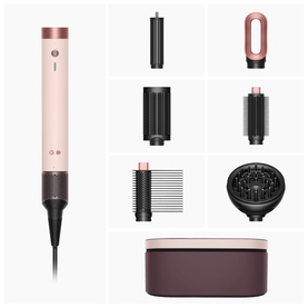 Airwrap Coanda 2X Multistyler and Dryer Curly and Coily Ceramic Pink and Rose Gold