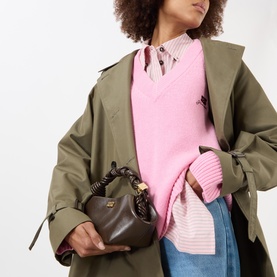Bou Mini Crinkled Hobo Bag