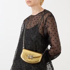 Lulu Metallic Crossbody Bag