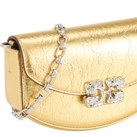 Lulu Metallic Crossbody Bag
