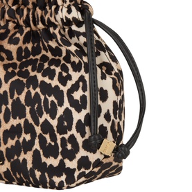 Leopard Drawstring Pouch