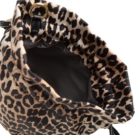Leopard Drawstring Pouch