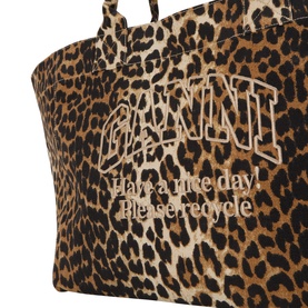 Leopard XXL Shopper Tote Bag