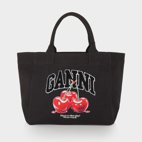 Logo Cherry Medium Tote Bag