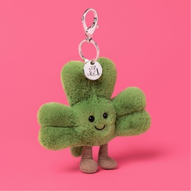Amuseables Siofra Shamrock Bag Charm 10cm