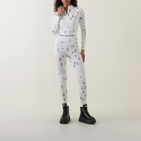 Ski Print Base Leggings