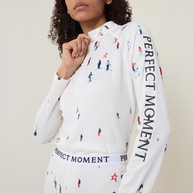 Ski Print Quarter Zip Base Layer