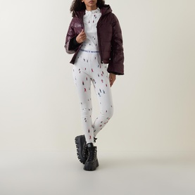Ski Print Quarter Zip Base Layer
