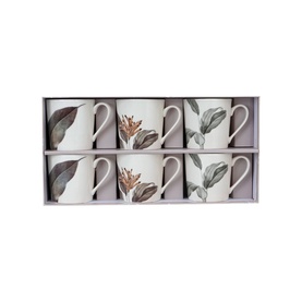 Birds of Paradise Cups, Set of Six