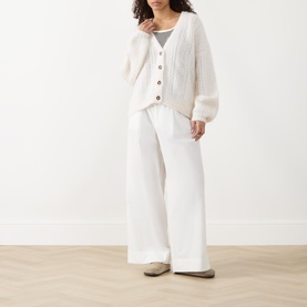 Jacquard Oversized Cardigan