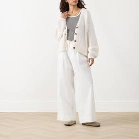 Jacquard Oversized Cardigan
