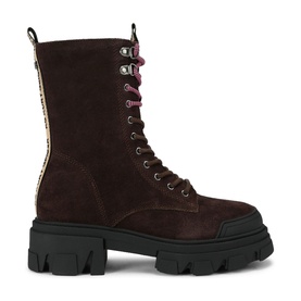 Trekker Lace-Up Ankle Boots