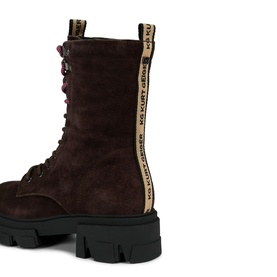 Trekker Lace-Up Ankle Boots