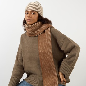 Dionne Plated Beanie Hat