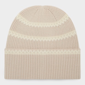 Ronan Stitch Stripe Beanie Hat
