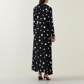 Marion Polka Dot Wrap Dress