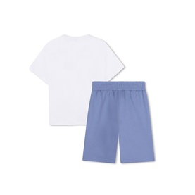 Logo T-Shirt & Shorts Two-Piece Set